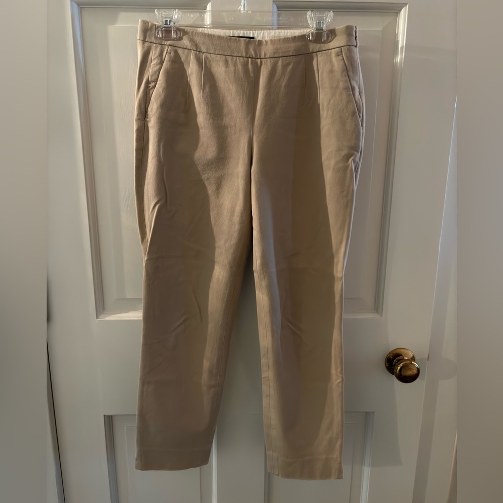 J. Crew Cropped Spandex Blend Pants size 4